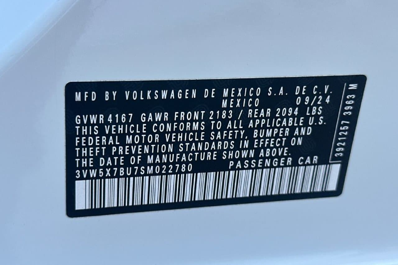 2025 Volkswagen Jetta S 22