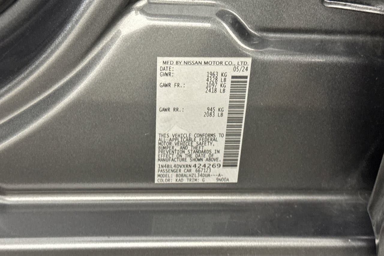 2024 Nissan Altima 2.5 SV 23