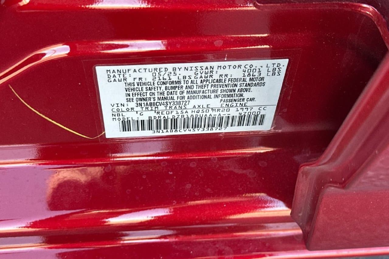 2025 Nissan Sentra SV 22